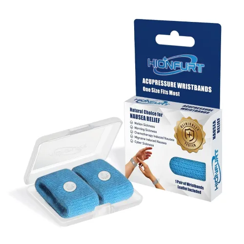 Image of Hionfurt Anti-Nausea Motion Sickness Wristbands