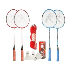 Hipkoo Sports Spirit Aluminum Badminton Complete Racquets Set