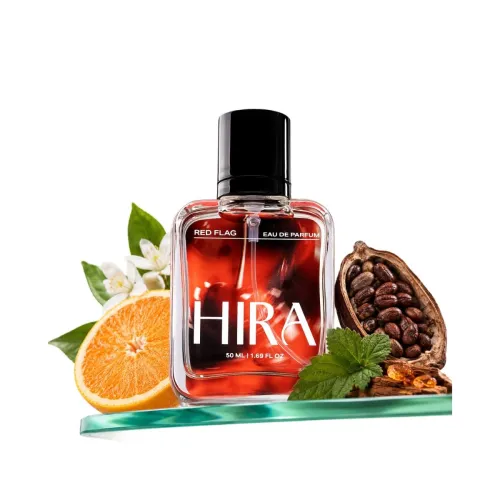 Image of HIRA Red Flag Perfume for Women 50ml | Floral Tuberose & Patchouli