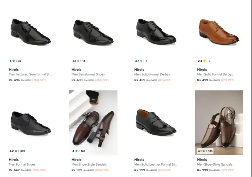 Image of Hirels Men's Formal Shoes up to 88% Discount