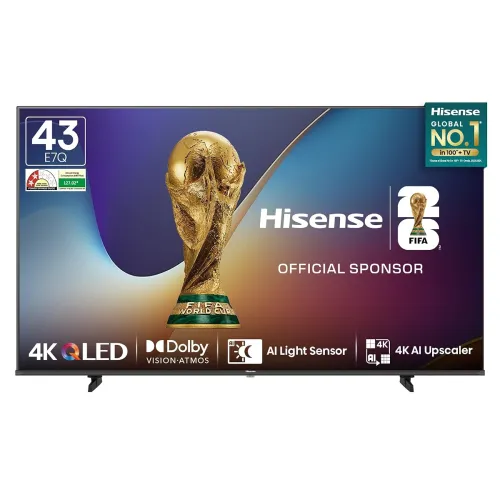 Image of Hisense 43E7Q 43-Inch 4K QLED Smart TV