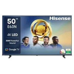 Hisense 50inches Smart Google LED TV (50E63N)