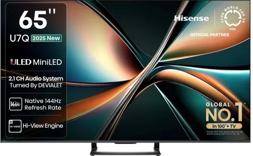 Image of Hisense 65 inch 4K Mini LED Smart TV 2025 (65U7Q)