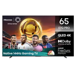 Hisense 65-Inch E7Q Pro 4K QLED Smart TV (65E7Q PRO)