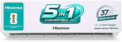 Hisense 2025 Model 1.5 Ton 5 Star Split Inverter AC ((AS-18TR4R5EI,AS-18TR4R5EO), White)