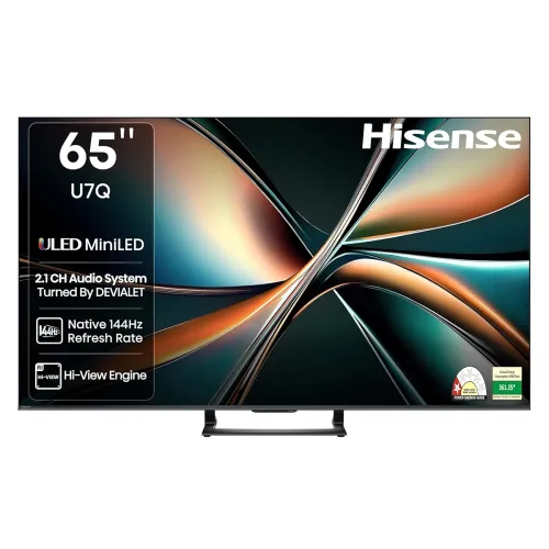 Image of Hisense 164 cm U7Q Series 4K Ultra HD Smart QLED Mini LED TV 