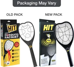 Hit Rechargeable Anti - Mosquito Racquet Electric Insect Killer Indoor, Outdoor (Bat)