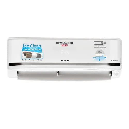 Image of Hitachi 2 Ton Class 5 Star Xpandable+ Inverter Split AC (100% Copper, 4-Way Swing, ice Clean, Dust Filter, 5500STXL RAS.