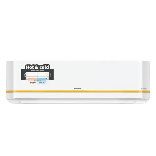Image of Hitachi 1.5 Ton 3 Star, Hot & Cold Inverter Split AC with Expandable Technology (100% Copper, Dust Filter, 3100HP RSQG31