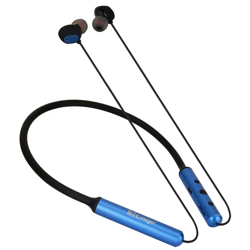 Image of Hitage NBT-1914 Wireless Neckband (44H Playtime, Blue) 