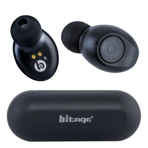 Image of Hitage Earbuds TWS-13 True Wireless Bluetooth Earbuds Headset Wireless Earphones Bluetooth Headphones with Mic HD Stereo