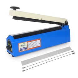 Hi-tech Impulse Sealing Machine for Food Packets 12 Inch-300 MM | 1 Year Warranty | Packet Sealer Machine, Pouch Packing