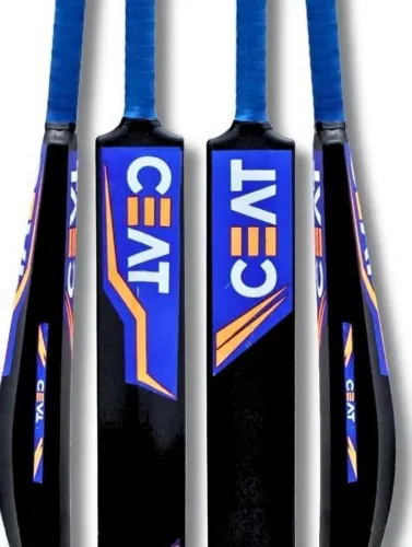 Image of Hitman Hard Plastic/Fiber Tennis Ball Cricket Bat for Kids 15 +yrs PVC/Plastic Cricket Bat For 15+ Yrs (800-850 g)