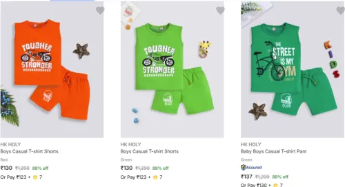 Image of Hk Holy Kids Dresses Starting @ ₹130