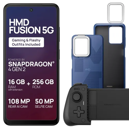Image of HMD Fusion 5G 108 MP 50 MP Cameras Gaming Console Combo