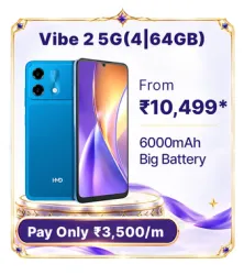 HMD VIBE2 5G @ ₹10,499 on Flipkart’s Big Billion Days Sale