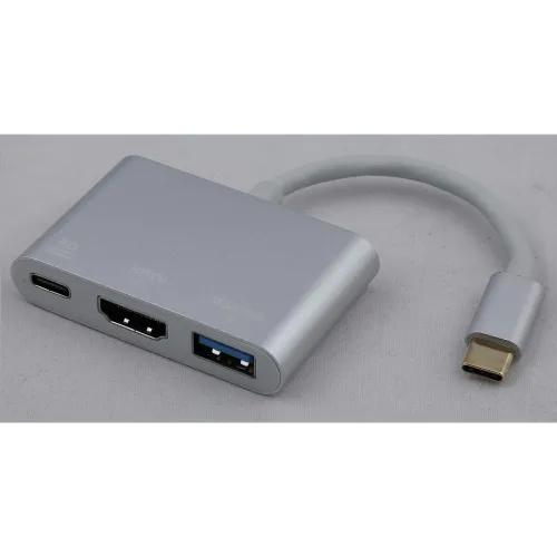 Image of HOC HT-HU3P Type-C Multi Functional Adapter
