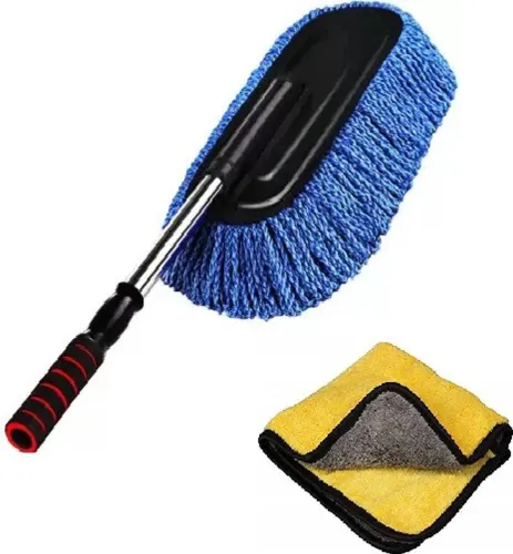 Image of HOFAEL Microfiber Vehicle Washing Duster  (Pack Of 2)