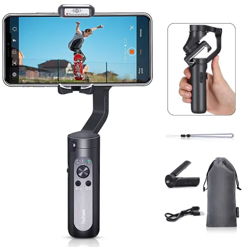 Image of Hohem iSteady X - 3-Axis 259g Lightweight Gimbal Foldable