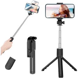 HOLD UP Selfie Stick, Extendable Selfie Stick with Wireless Remote 