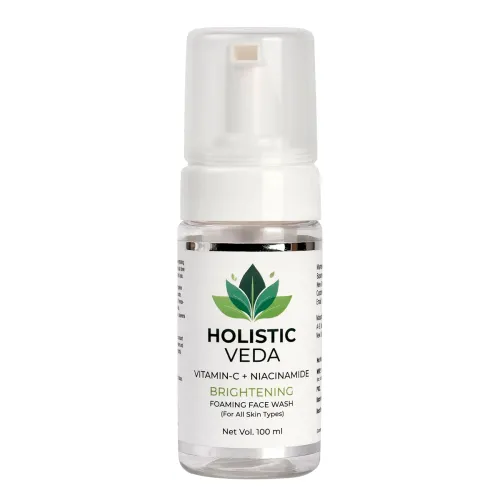 Image of HOLISTIC VEDA Vitamin C Foaming Facewash