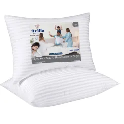 Hollow Fiber Sleeping Pillow Set of 2