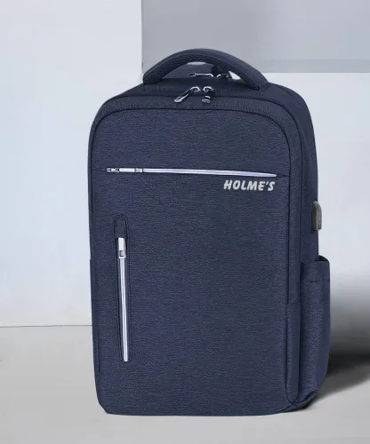 Image of HOLME'S Large 35 L Laptop Backpack With USB Port And Rain Cover 