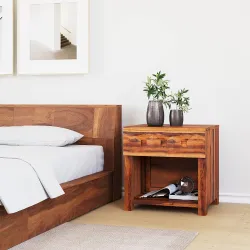 @home by Nilkamal Hulk Night Stand (Walnut)