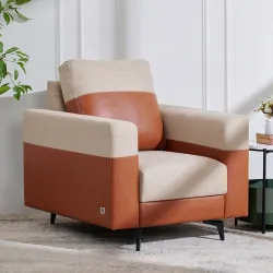 Home Centre 1 Seater Andes Fabric Sofa