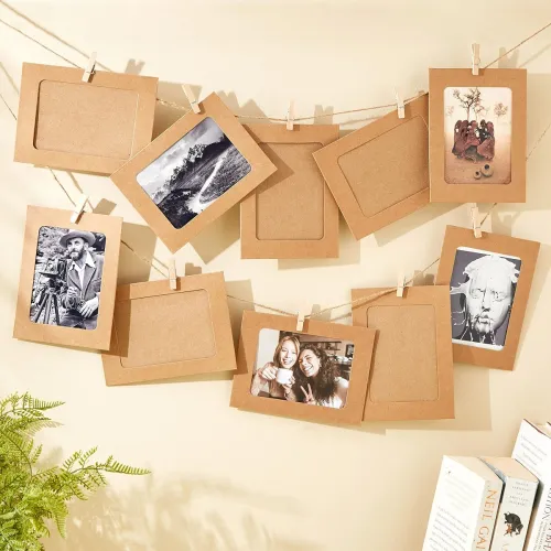 Image of Home Centre Corsica Snapshot Set of 10 Paper Hanging Photo Frames