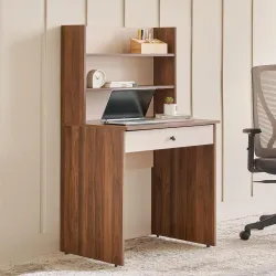 Home Centre Addison Compact Study Desk with Hutch