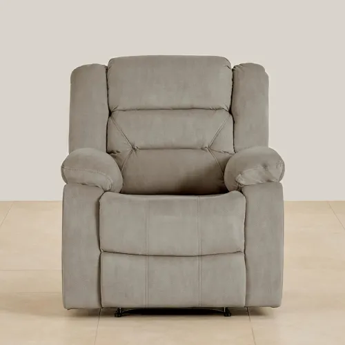 Image of Home Centre | Cairo NXT 1-Seater Fabric Recliner | Recliner Sofa for Living Room