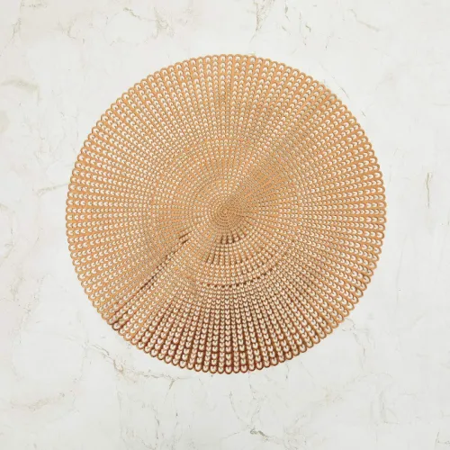 Image of Home Centre Cinder Spiral Textured Placemat