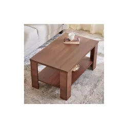 Home Centre | Clary NXT Coffee Table | Center Table for Living Room | Engineered Wood | Brown | 1 Year Warranty