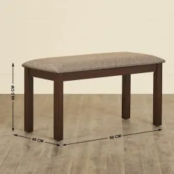 Home Centre Dining Bench Cornell Rubber Wood.
