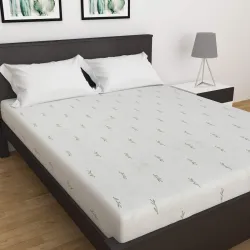 Home Centre Healthy Living Charcoal Queen Size Mattress Topper - 150 x 195 cm