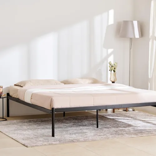 Image of Home Centre Helios Reynan Aster Queen Bed with Box Storage Queen Bed|