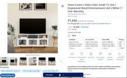 Home Centre | Helios Soho Small TV Unit