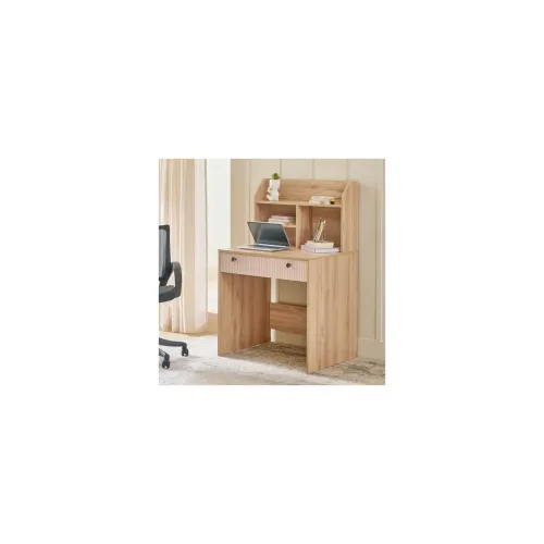Image of Home Centre | Lexus Study Desk | Engineered Wood | Brown | 1 Year Warranty