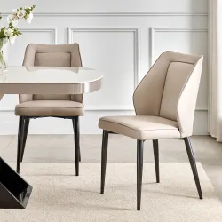 Home Centre Marcello Metal Dining Chairs (Set of 2 )