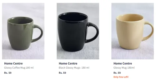 Image of Home Centre Coffee Mugs Starting @59