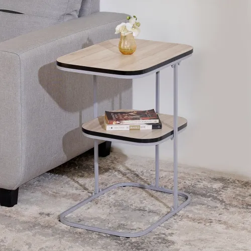 Image of Home Centre Nord End Table - Brown