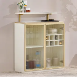 Home Centre Senorita Bar Cabinet - Cream