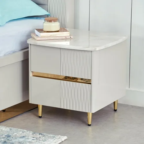Image of Home Centre Vegas Engineered Wood Bedside Table