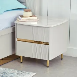 Home Centre Vegas Engineered Wood Bedside Table