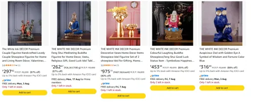 Image of Home decor Items Upto 88% Discount