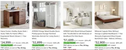 Home Furnishing Products up to 70% Discount 