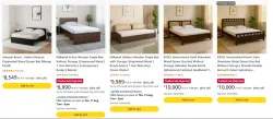 Home Furnishing Wooden Bed up to 80% Discount