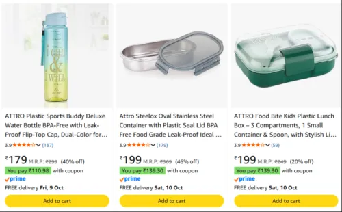 Image of Home & Kitchen at up to 65% Discount