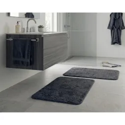Home Essentials: Premium Microfiber Anti-Skid Mat – 40x60 cm | Comfort & Safety for Every Room (Size 40X60 cm) (Set of 2
